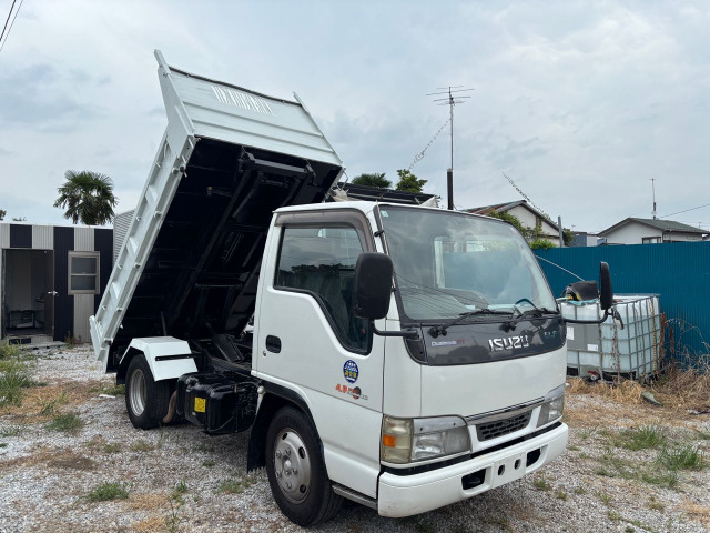 エルフ  3t ローダーダンプ 車検整備 保証付