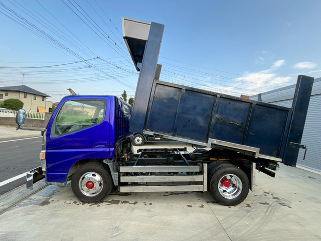 三菱ふそう キャンター ダンプ 新明和製積載2t土砂禁デコトラ仕様車検