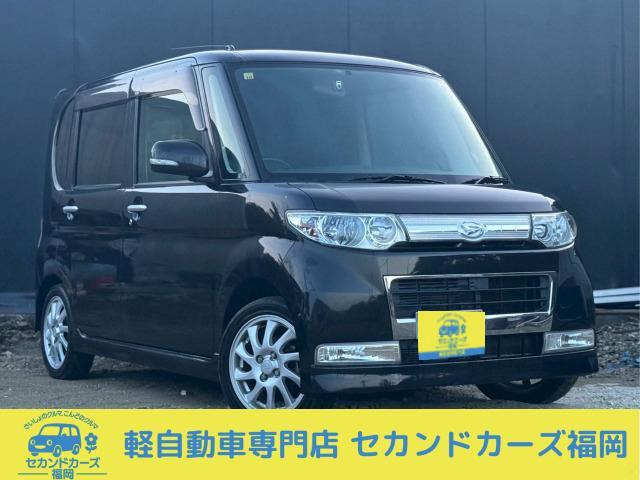 タントカスタム V セレクション ターボ ☆電動スライドドア☆ETC☆1年保証付☆