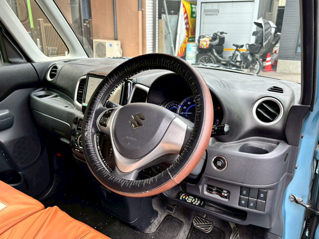 スズキ スペーシア X デュアルカメラブレーキサポート 片側電スラ 衝突