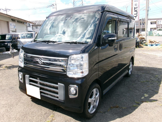 エブリイワゴンPZターボスペシャル ハイルーフ 4WD両側パワスラ フルセグナビ リアカメラ