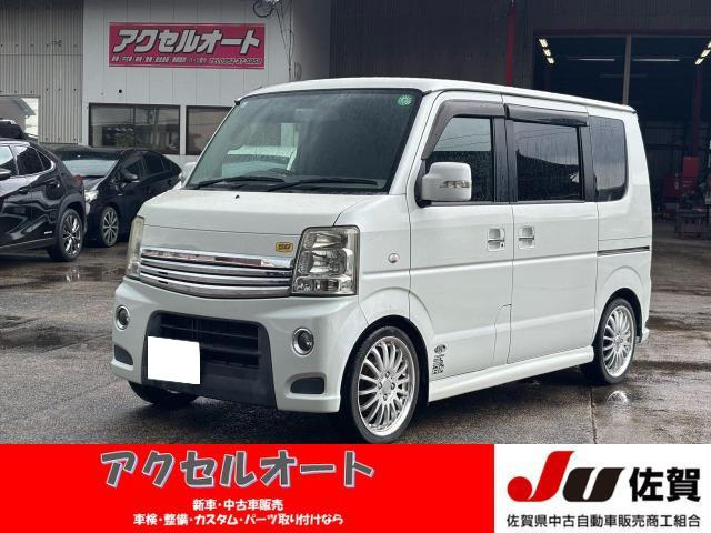 エブリイワゴン PZターボ 片側パワースライドドア フラット荷室