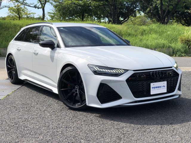 RS6アバント4.0 エアサスペンション 4WDブラックスタイリングPKG・B&O・禁煙