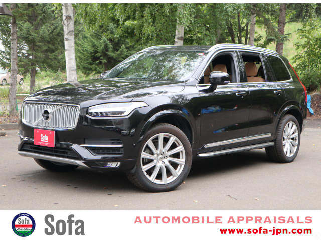 XC90T6 AWD インスクリプション 4WD本州入庫雪害無7人乗りフル装備