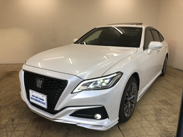 クラウンハイブリッド 2.5 G エグゼクティブ Four 4WD☆法人ワンオーナー☆