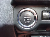 エンジンスタートはプッシュ式。