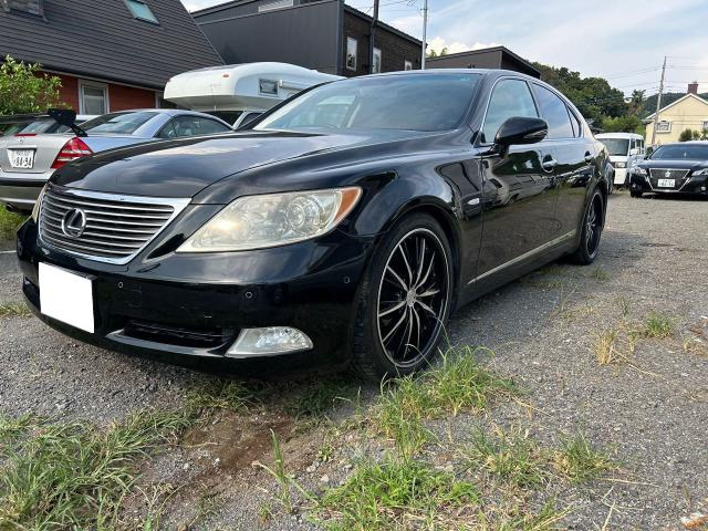 LS460ナビ 社外アルミ