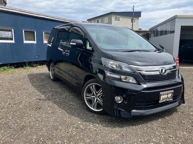 ヴェルファイア 2.4 Z ゴールデンアイズII 4WD バックカメラ TV クリアランスソナー