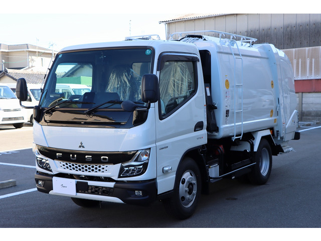 キャンター 塵芥車 極東プレス式/4.3立米/積載2t