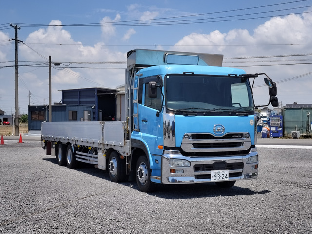 クオン 平アルミブロック 最大積載量14200kg 車検付き