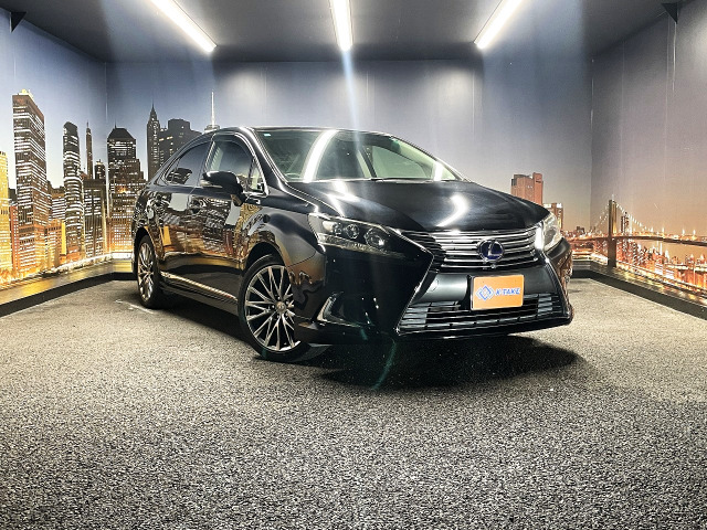 HS250h バージョンI禁煙車 後期型 黒本革 純正SDナビ B