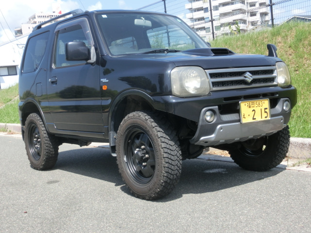 ジムニー ワイルドウインド 4WD 検8年12月 リフトアップ MTタイヤ