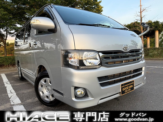 ハイエースバン3.0 DX ロング GLパッケージ ディーゼル 4WD5ドア 6人乗り AT ETC TV