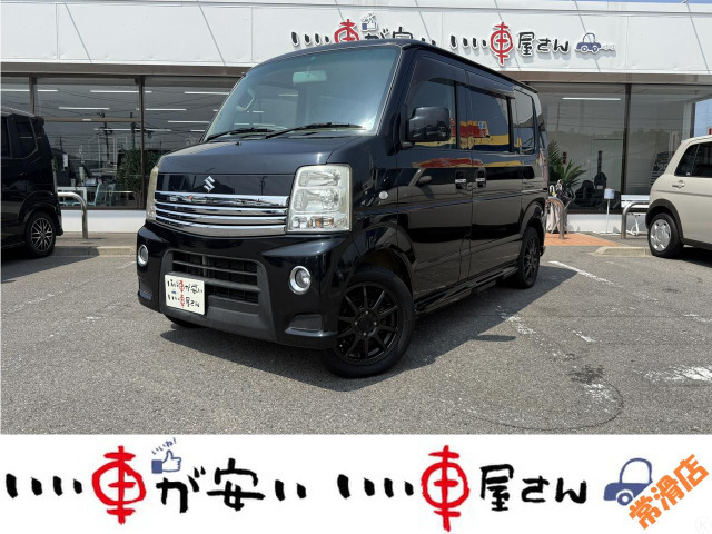 エブリイワゴンPZターボスペシャル 4WD禁煙☆ナビTV☆両側電動☆オートステップ
