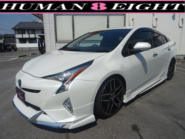 プリウス 1.8 S フルエアロ メモリーナビ Bカメラ