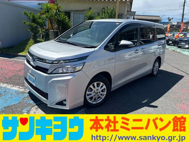 ヴォクシー1.8 ハイブリッド Xトヨタセーフティセンス/純正SDナビ