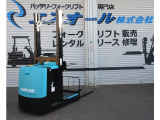 住友ナコ バッテリー式フォークリフト（リーチ式） 1.98M  0.6t
