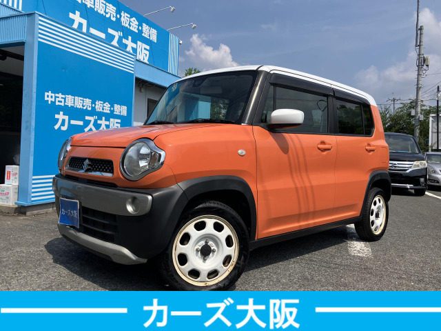 ハスラーハイブリッド(HYBRID) GターボH プッシュスタート ナビ TV ETC