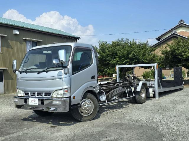 ダイナ  3トン積載車 極東開発フラトップ フルフラット ラジコン 6速マニュアル