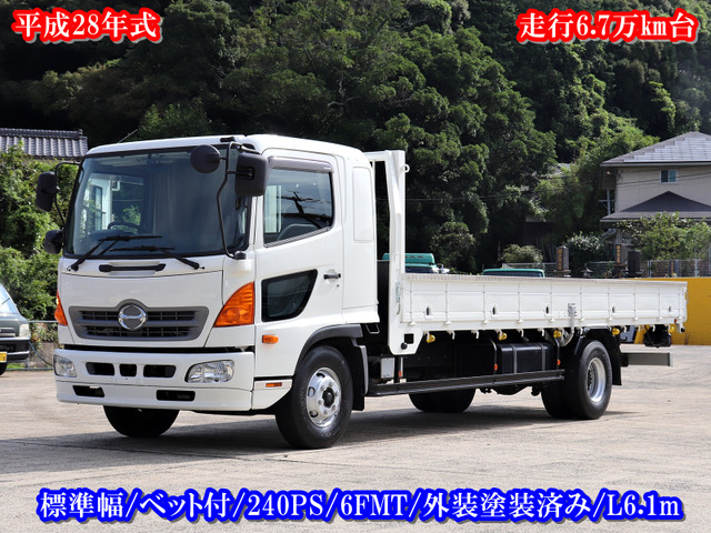 レンジャー  4t 平ボデー 標準 6200 ベッド付