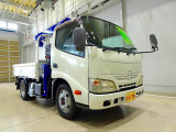 お問合せ管理No.E329 H24 デュトロ 2t 4WD(切替式) FJL 標準 タダノ3段クレーン付