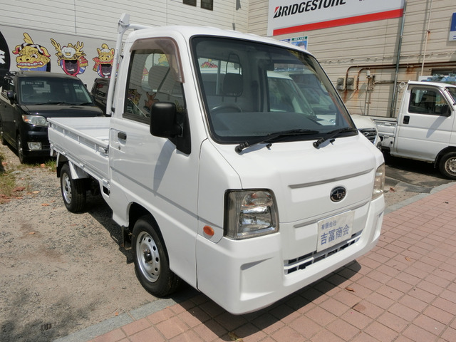 サンバートラックTC 4WD車検2年付!タイヤ4本新品!