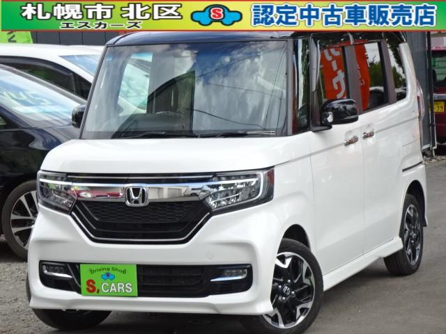 N-BOXカスタムG L ターボ ホンダセンシング 4WD本州車 保証1年/走行距離無制限 4WD