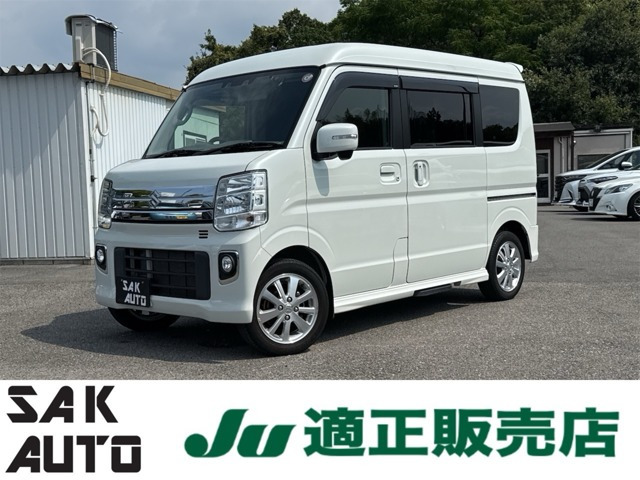 エブリイワゴンPZターボスペシャル ハイルーフ1年間走行距離無制限保証 ワンオーナー