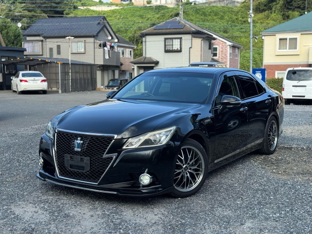 クラウンアスリート ハイブリッド 2.5 S 車検付 CRONUSエアロ