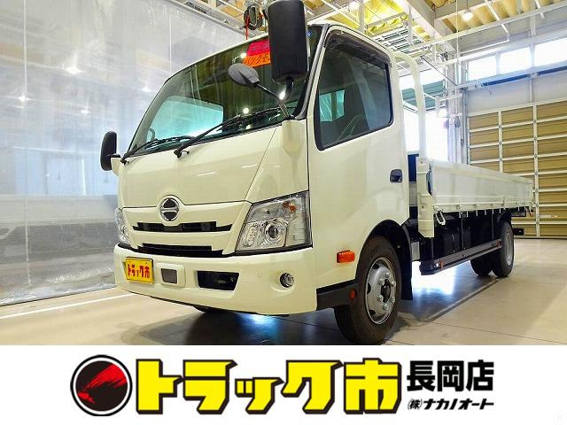 デュトロ 4.0 ワイド 超ロング 高床 ディーゼル 4.65t 平ボデー 登録済み未使用車