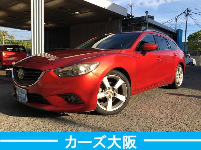 アテンザワゴン2.2 XD左電格不良、プッシュスタート