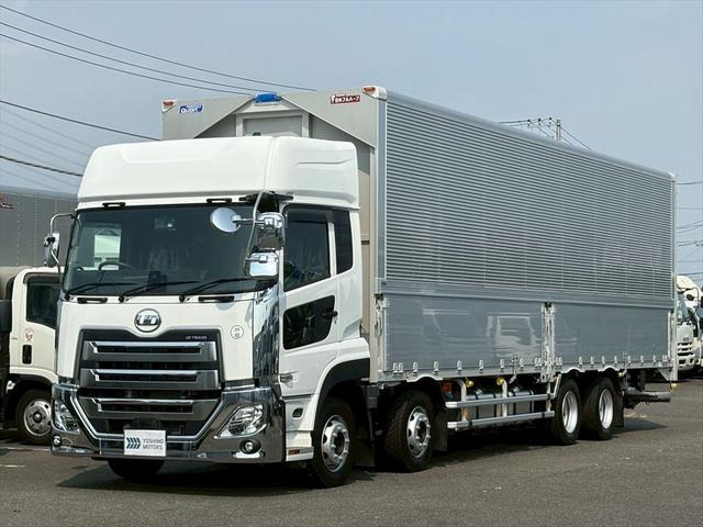 クオン ウイング P/G 未使用 ハイルーフ リアエアサス