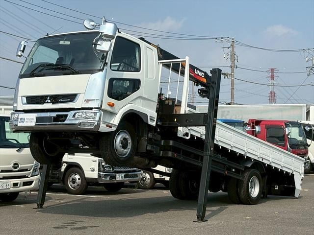 ファイター  クレーン付セルフ 未使用 増トンワイド