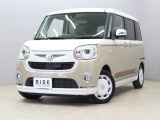 【中古車情報】ダイハツ ムーヴキャンバス G メイクアップ SAII ワンオーナー 両側Pスライド 純正ナビ の中古車詳細（走行距離：5万km、カラー：ナチュラルベージュマイカメタリックII、販売地域：三重県四日市市白須賀）