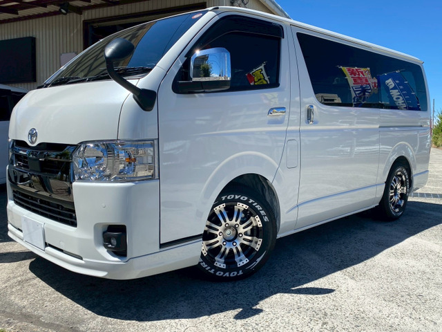 ハイエースバン 2.0 スーパーGL ロング 未使用車★モデリスタFスポイラーVer2