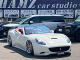 カリフォルニア30 F1 DCT 4独エアサス 赤×黒ハーフレザー内装