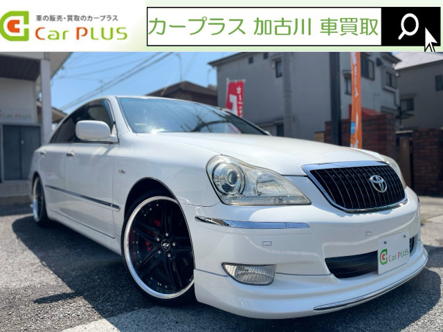 クラウンマジェスタ4.3 Cタイプ Fパッケージ純正ナビ 革シート サンルーフ