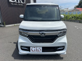 N-BOXカスタム G EX ターボ ホンダセンシング 両側電動ドア 黒半革シート 8型ナビTV