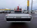 荷台内寸:555×218×40 三方開 左右セイコーラック 横ねた20本(チャンネル増し4本) リアブル積み加工/アオリピン差し脱着可 ユニック4段 2.9t吊りセルフクレーン付