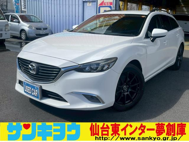 アテンザワゴン 2.2 XD XD 禁煙車 ワンオーナー マツダコネクトナビ スマートシティ...