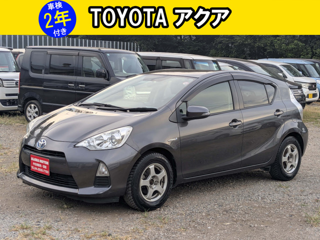 アクア 1.5 S 禁煙車 記録簿 プッシュスタートスマート
