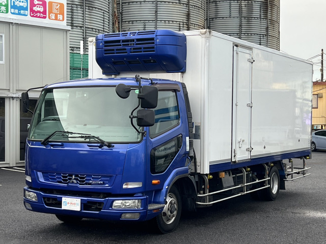 ファイター 冷蔵冷凍車 トプレック製冷凍機 新明和格納ゲート