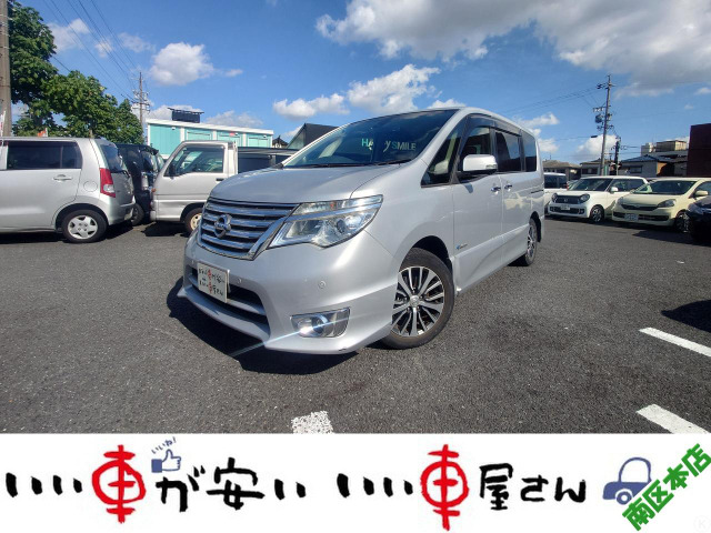 セレナ2.0 ハイウェイスター S-HYBRID アドバンスドセーフティパッケージ禁煙☆ナビ☆BT☆TV☆Bカメ☆DVD