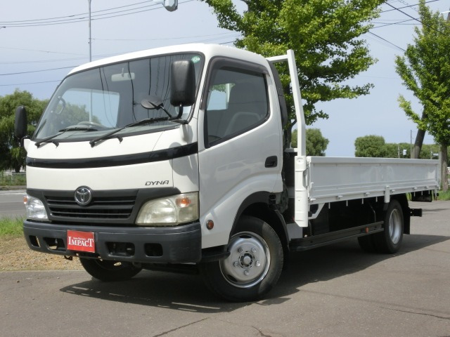ダイナ 4.0 ワイド ロング フルジャストロー ディーゼル 2t 平ボデー 荷台床鉄板 荷...
