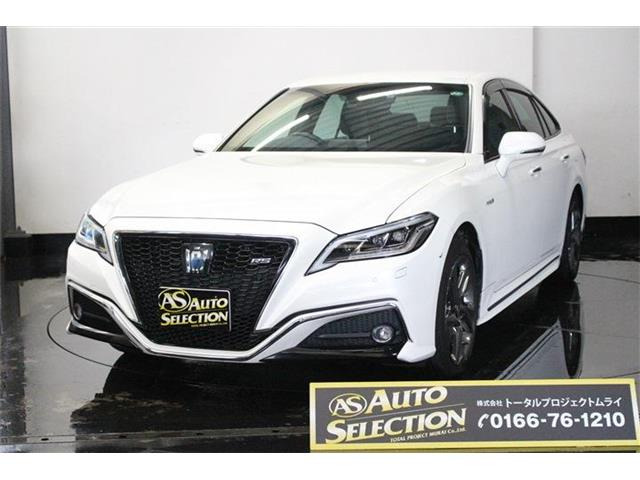 クラウン ハイブリッド 2.5 RS Four 4WD トヨタセーフティーセンス LEDライト