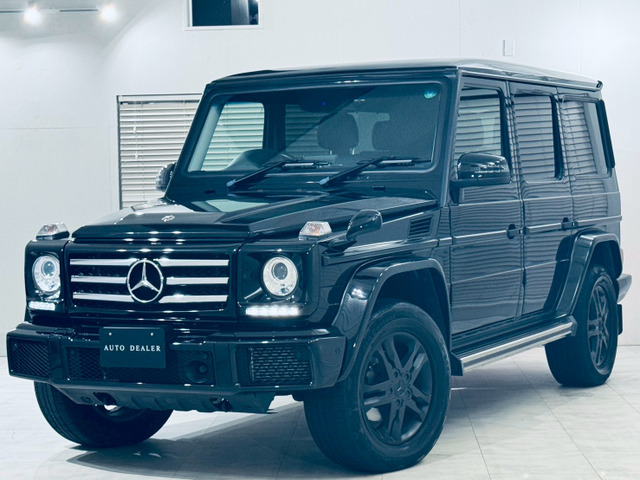 Gクラス G350d 4WD 後期/ラグジュアリーP/SR/黒革/ナビ