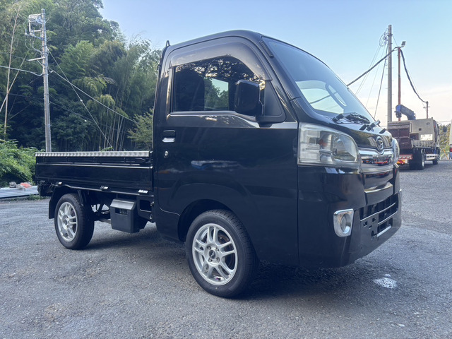 ハイゼットトラックエクストラ荷台アルミ縞板加工