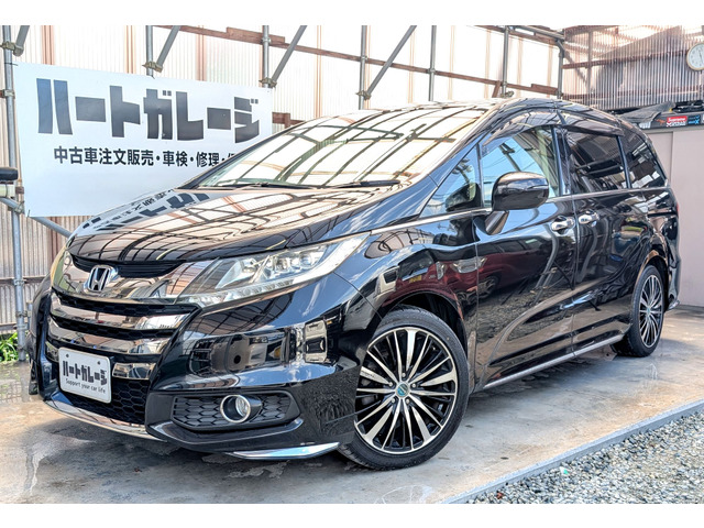 オデッセイ2.4 アブソルート X ホンダ センシング9インチナビ 後席モニター 前後ドラレコ