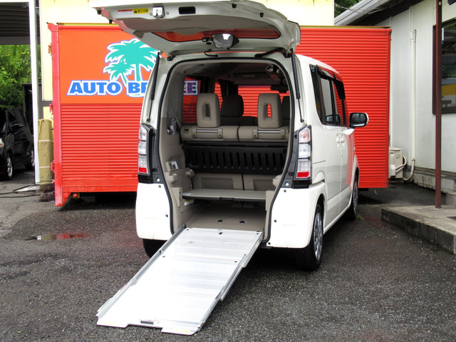 N-BOX+G Lパッケージ 車いす仕様車福祉車両 3段スロープ 電動ウィンチ