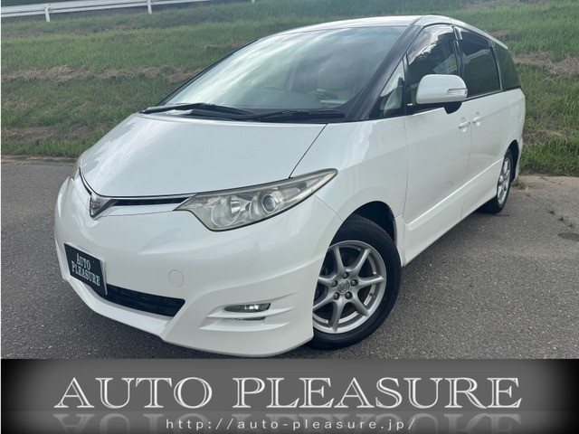 エスティマ3.5 アエラス 4WD社外ナビ ワンセグ 片側Pスライドドア